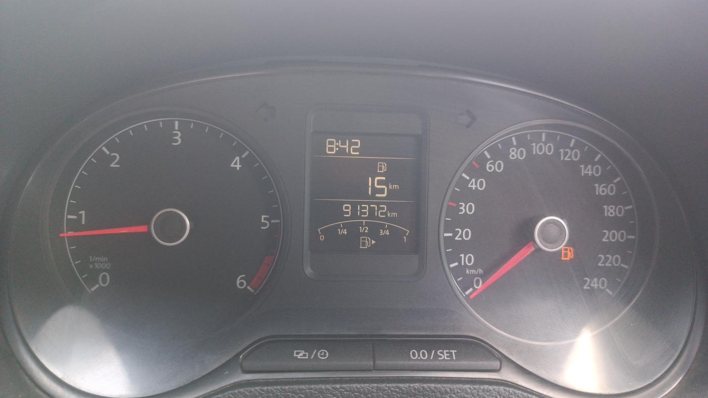 2019 Volkswagen Polo HIGHLINE PLUS 1.5 16 ALLOY, Diesel, Manual, 91,371 km, Odometer Image