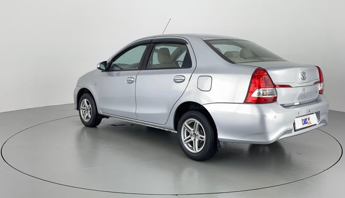 2017 Toyota Etios GX, Petrol, Manual, 25,915 km, Left Back Diagonal
