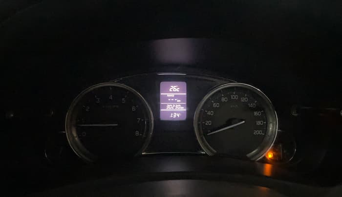 2015 Maruti Ciaz ZXI+, Petrol, Manual, 30,218 km, Odometer Image