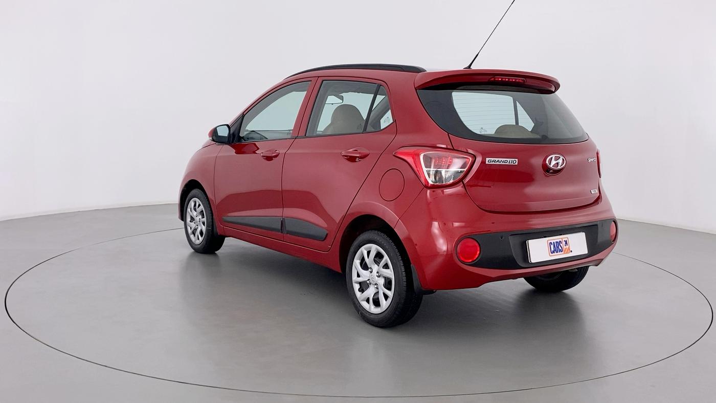 2019 Hyundai Grand i10 SPORTZ 1.2 KAPPA VTVT, Petrol, Manual, 18,036 km, Left Back Diagonal