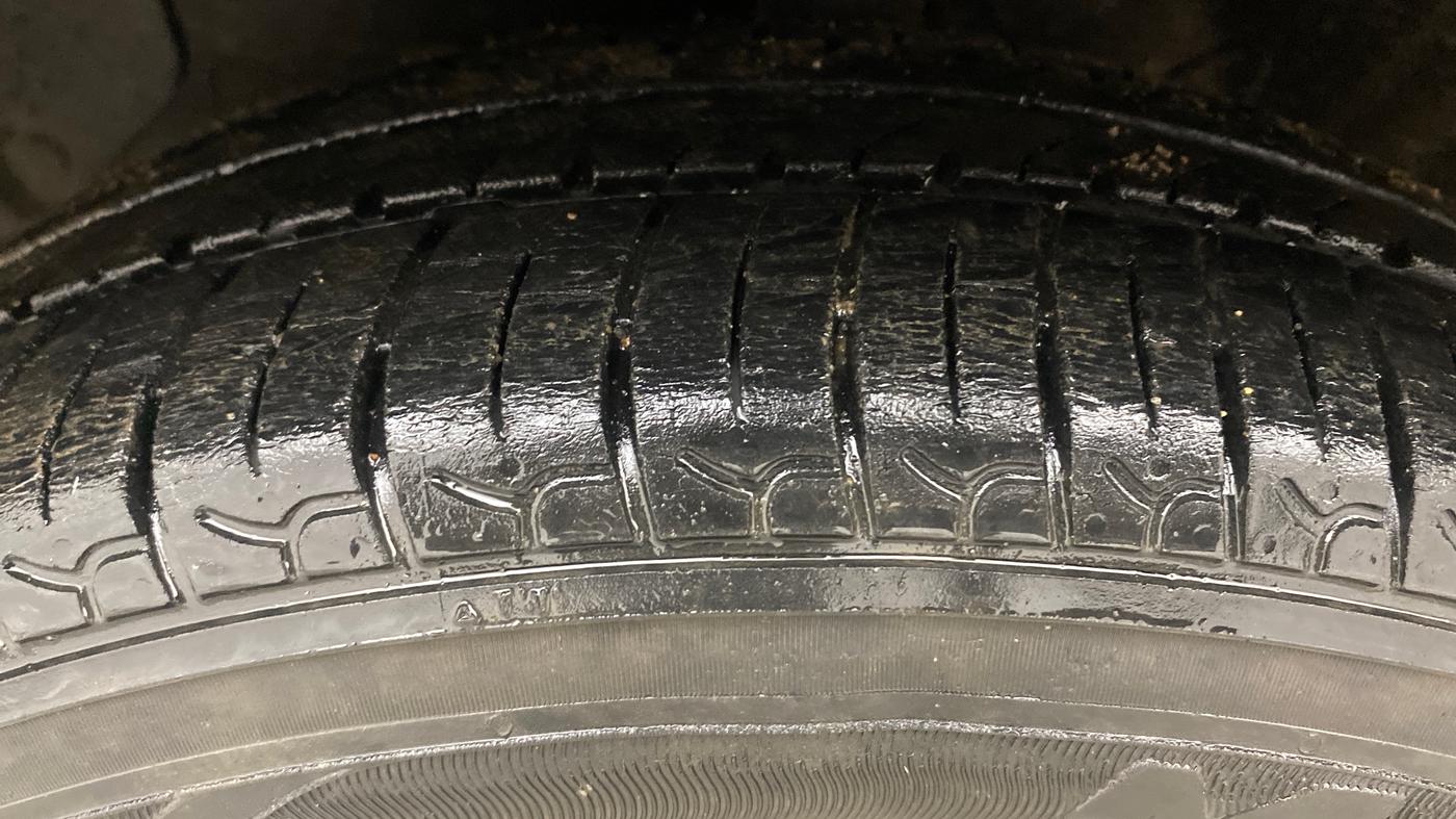 2021 Hyundai NEW SANTRO SPORTZ AMT, Petrol, Automatic, 28,458 km, Left Front Tyre Tread