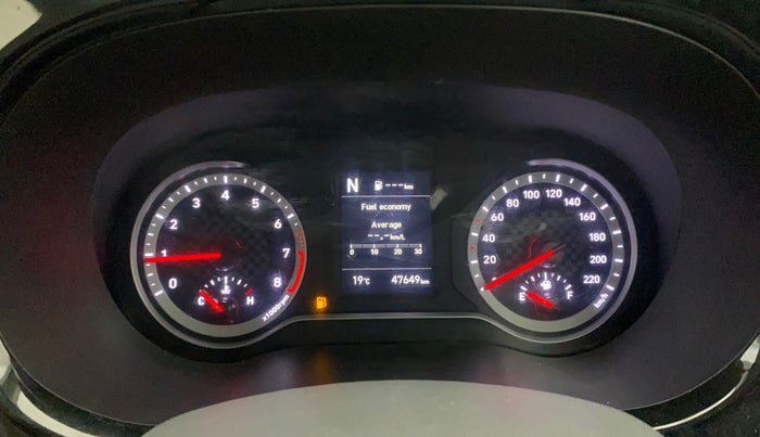 2023 Hyundai AURA SX PLUS 1.2 AMT, Petrol, Automatic, 47,649 km, Odometer Image