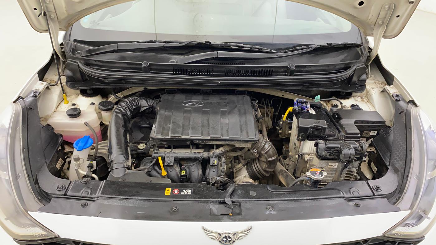 2023 Hyundai AURA SX PLUS 1.2 AMT, Petrol, Automatic, 47,649 km, Engine View