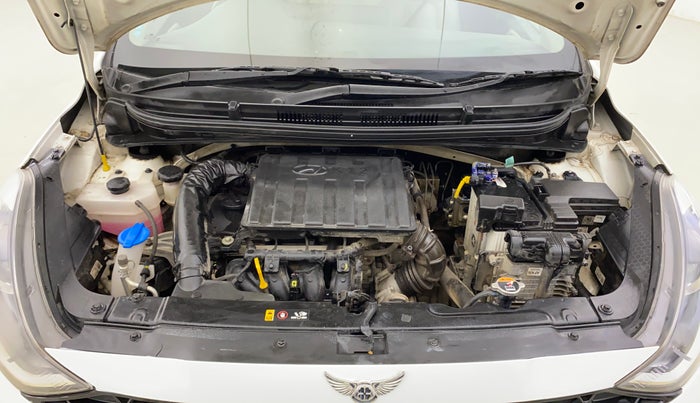 2023 Hyundai AURA SX PLUS 1.2 AMT, Petrol, Automatic, 47,649 km, Engine View