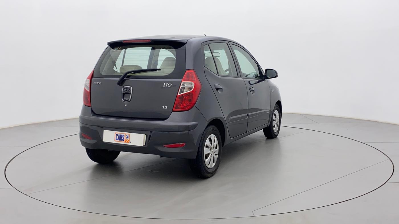 2010 Hyundai i10 SPORTZ 1.2, Petrol, Manual, 45,911 km, Right Back Diagonal