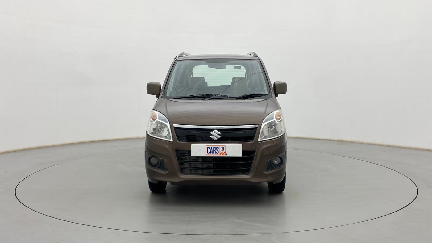 2013 Maruti Wagon R 1.0 VXI, Petrol, Manual, 1,23,745 km, Front