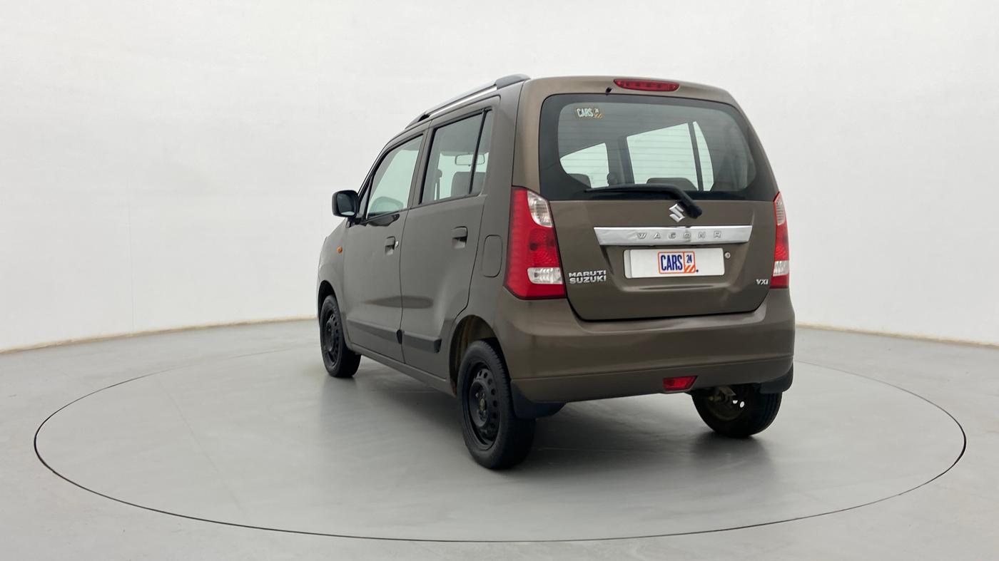 2013 Maruti Wagon R 1.0 VXI, Petrol, Manual, 1,23,745 km, Left Back Diagonal