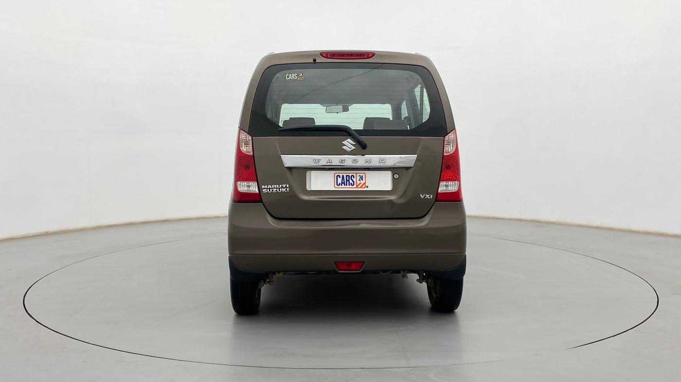 2013 Maruti Wagon R 1.0 VXI, Petrol, Manual, 1,23,745 km, Back/Rear