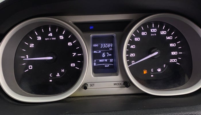 2017 Tata TIGOR XT PETROL, Petrol, Manual, 33,086 km, Odometer Image