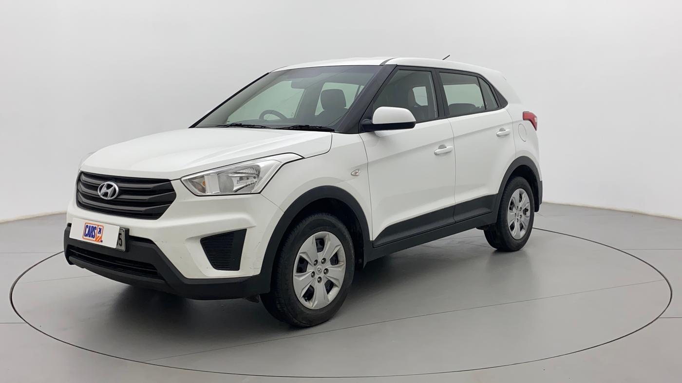 2015 Hyundai Creta BASE 1.4 DIESEL, Diesel, Manual, 1,13,052 km, Left Front Diagonal
