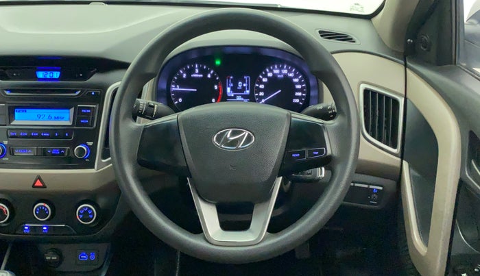 2015 Hyundai Creta BASE 1.4 DIESEL, Diesel, Manual, 1,13,052 km, Steering Wheel Close Up