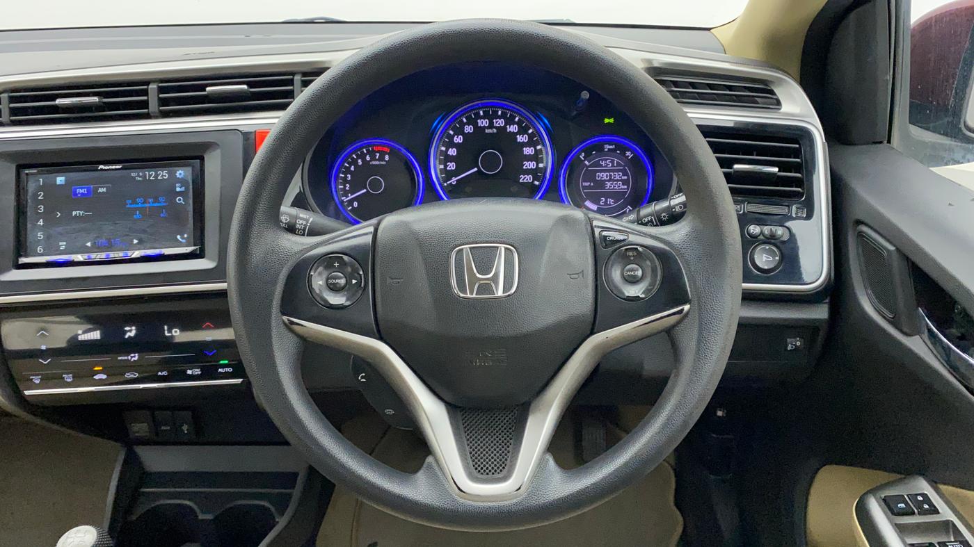 2015 Honda City 1.5L I-VTEC V MT, Petrol, Manual, 90,732 km, Steering Wheel Close Up
