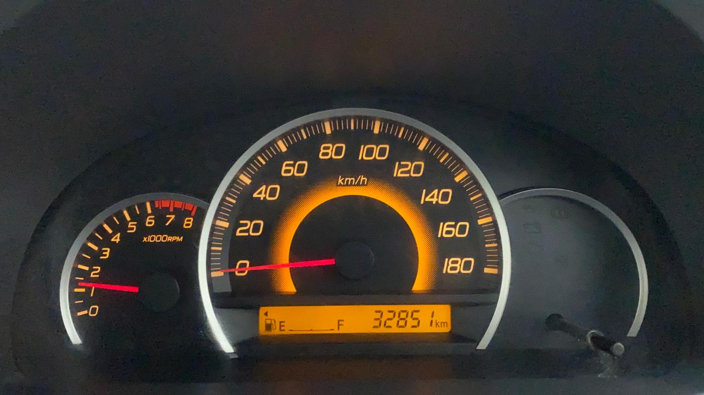 2011 Maruti Wagon R 1.0 VXI, Petrol, Manual, 32,894 km, Odometer Image