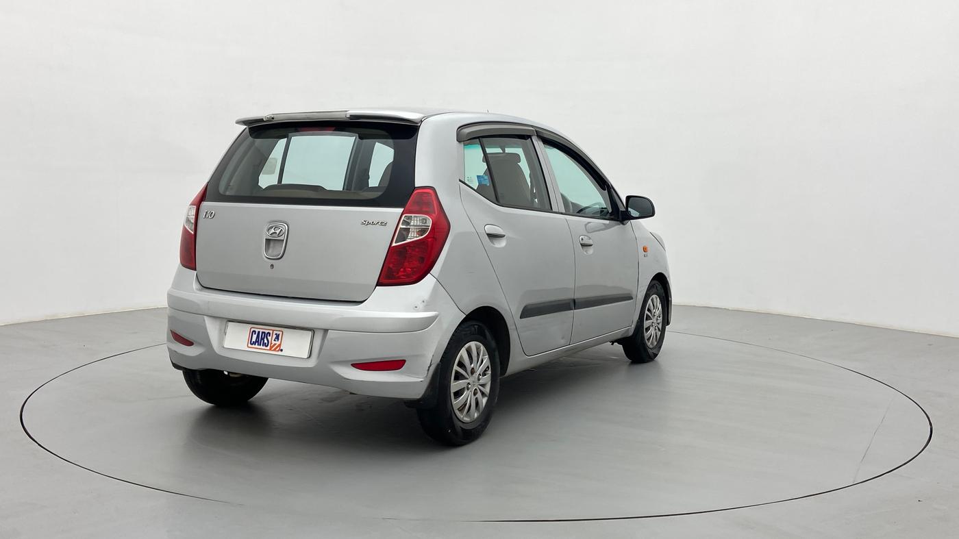 2015 Hyundai i10 SPORTZ 1.1, Petrol, Manual, 93,736 km, Right Back Diagonal