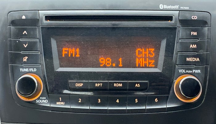 2018 Maruti Celerio ZXI AMT (O), Petrol, Automatic, 1,17,924 km, Infotainment System