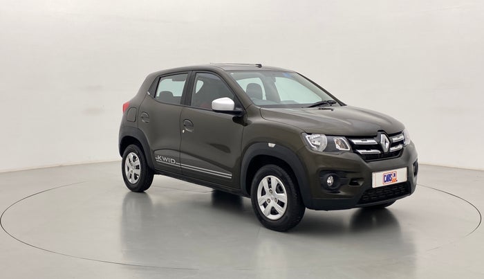2019 Renault Kwid RXT 1.0 EASY-R AT OPTION, Petrol, Automatic, 5,580 km, Right Front Diagonal
