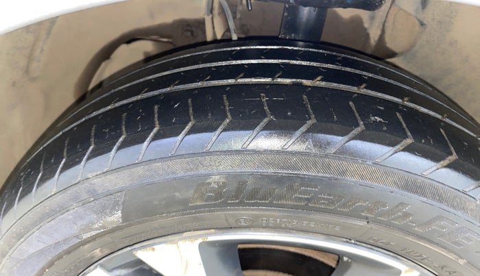 2019 Tata TIGOR XZA PETROL, Petrol, Automatic, 85,687 km, Left Front Tyre Tread