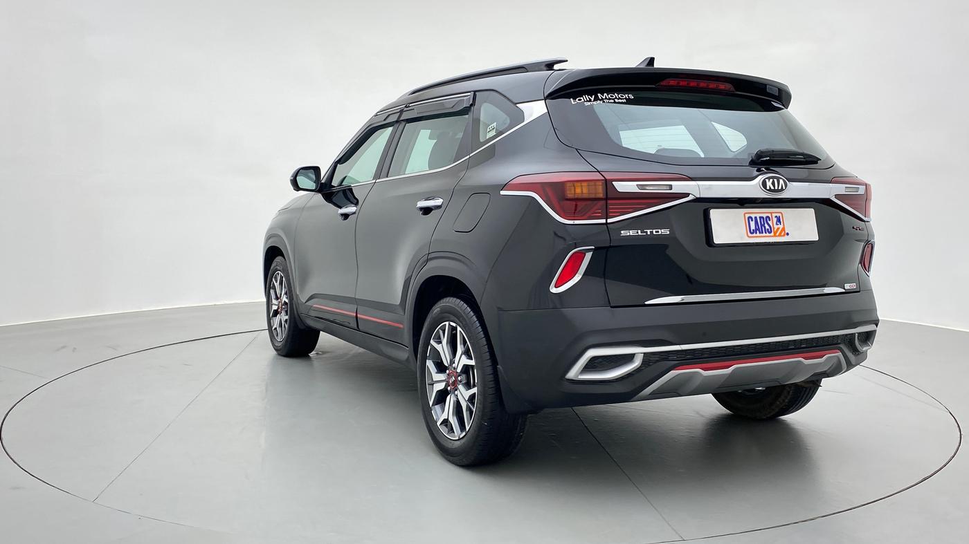 2020 KIA SELTOS GTX+ 1.4 MT, Petrol, Manual, 21,965 km, Left Back Diagonal