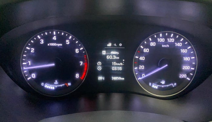 2017 Hyundai i20 Active 1.2 SX, Petrol, Manual, 74,821 km, Odometer Image