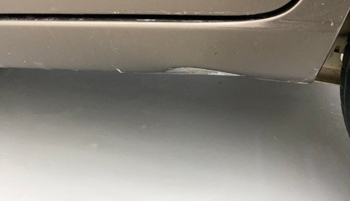 2015 Maruti Wagon R 1.0 VXI, Petrol, Manual, 53,396 km, Left running board - Slightly dented