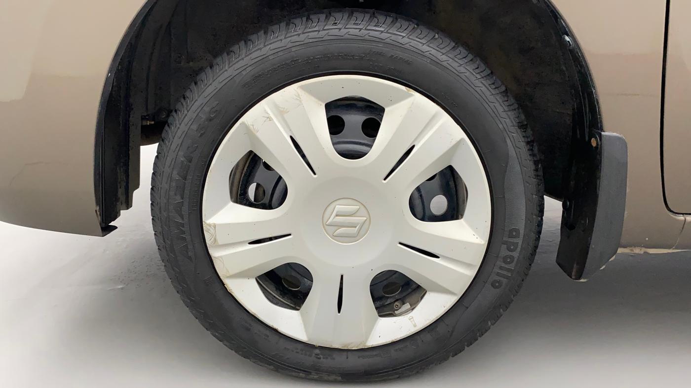 2015 Maruti Wagon R 1.0 VXI, Petrol, Manual, 53,396 km, Left Front Wheel