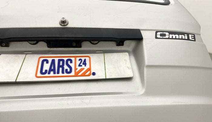 2015 Maruti OMNI E 8 STR, Petrol, Manual, 89,941 km, Dicky (Boot door) - Minor scratches