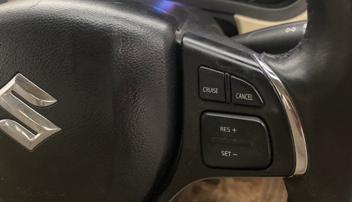 2019 Maruti Ciaz ALPHA  AT 1.5 SHVS PETROL, Petrol, Automatic, 61,903 km, Adaptive Cruise Control