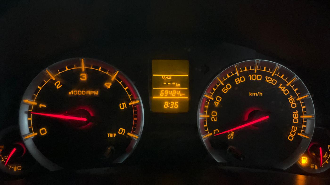 2016 Maruti Swift VDI, Diesel, Manual, 69,519 km, Odometer Image