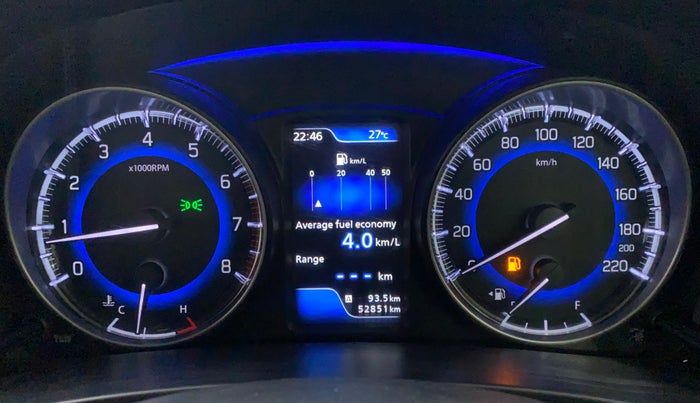 2017 Maruti Baleno ZETA PETROL 1.2, Petrol, Manual, 52,851 km, Odometer Image