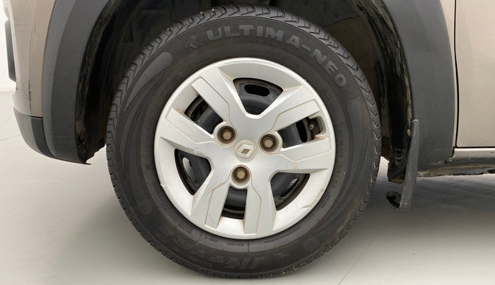 2018 Renault Kwid 1.0 RXT Opt AT, Petrol, Automatic, 44,465 km, Left Front Wheel
