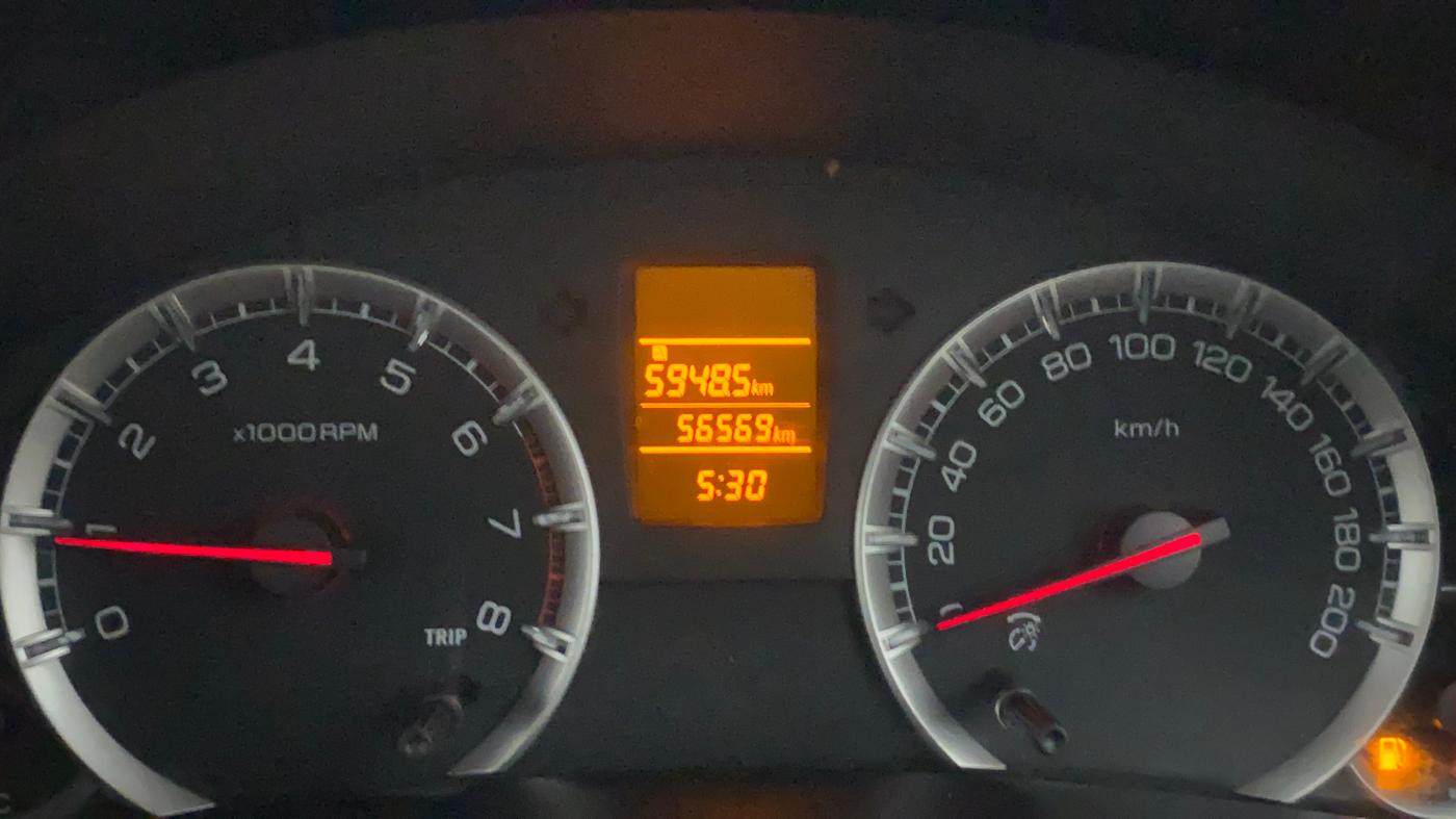 2012 Maruti Swift Dzire VXI, Petrol, Manual, 56,569 km, Odometer Image