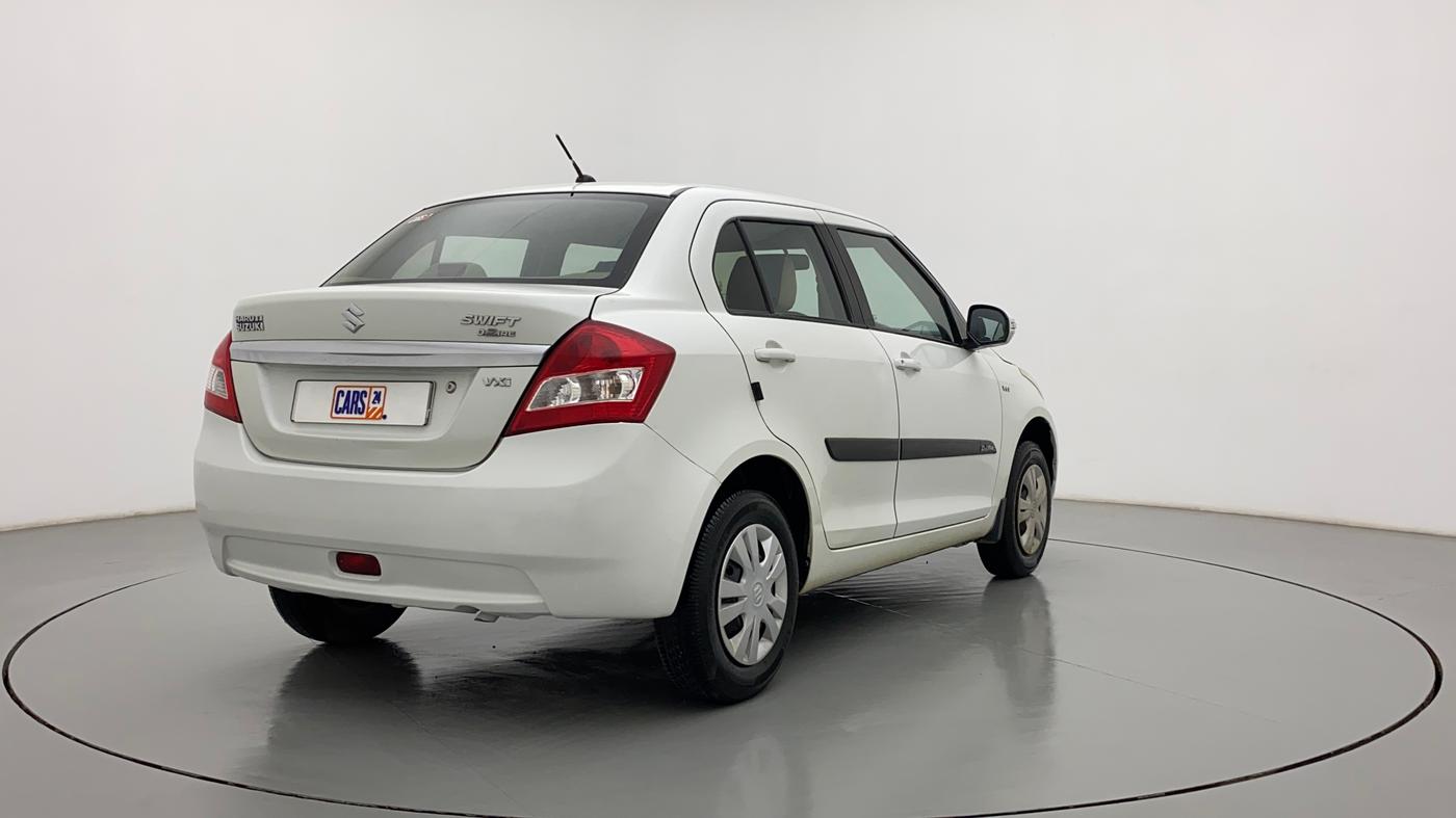 2012 Maruti Swift Dzire VXI, Petrol, Manual, 56,569 km, Right Back Diagonal