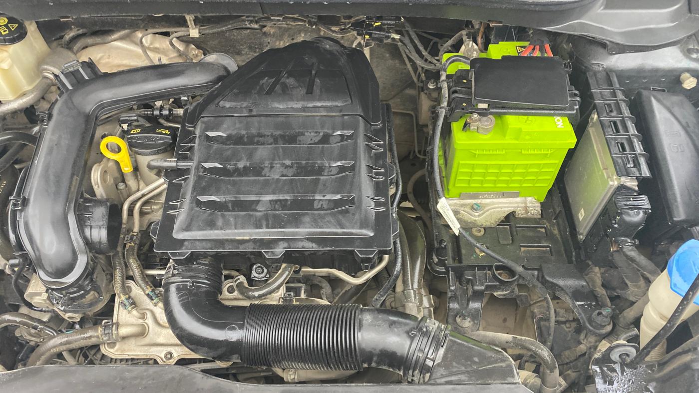 2022 Skoda KUSHAQ ACTIVE 1.0L TSI MT, Petrol, Manual, 37,190 km, Engine View - Left