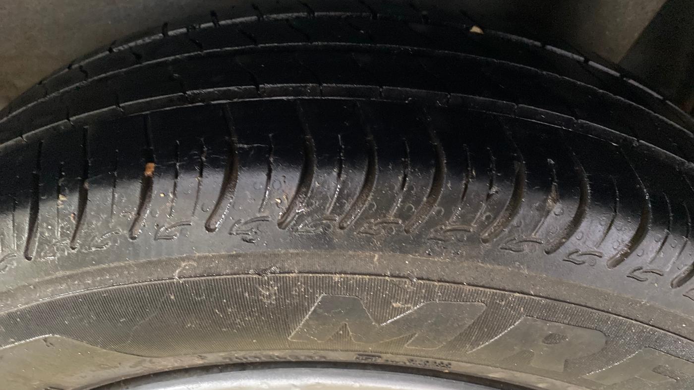 2021 Maruti S PRESSO VXI+, Petrol, Manual, 56,808 km, Left Rear Tyre Tread