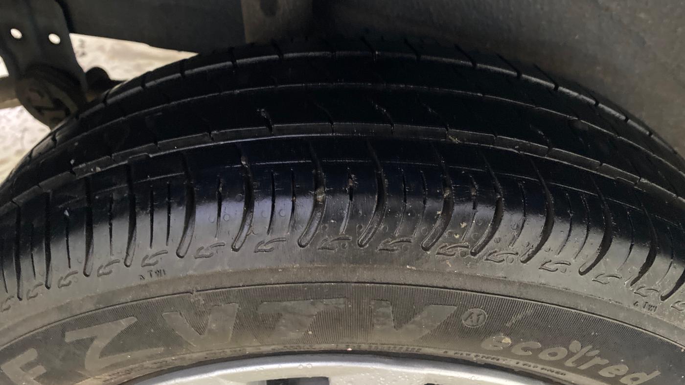 2021 Maruti S PRESSO VXI+, Petrol, Manual, 56,808 km, Right Rear Tyre Tread