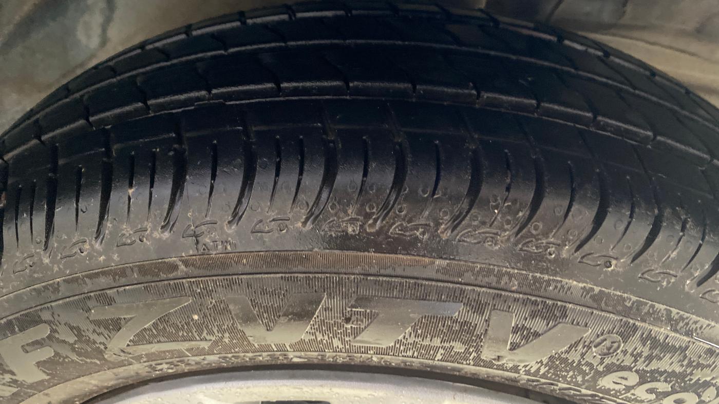 2021 Maruti S PRESSO VXI+, Petrol, Manual, 56,808 km, Right Front Tyre Tread