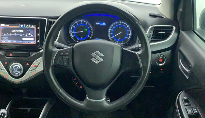 2018 Maruti Baleno ALPHA PETROL 1.2, Petrol, Manual, 56,920 km, Steering Wheel Close Up