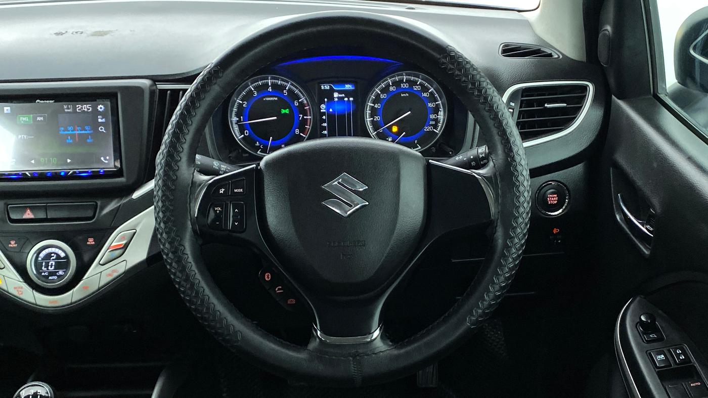 2017 Maruti Baleno ZETA 1.2 K12, Petrol, Manual, 76,008 km, Steering Wheel Close Up