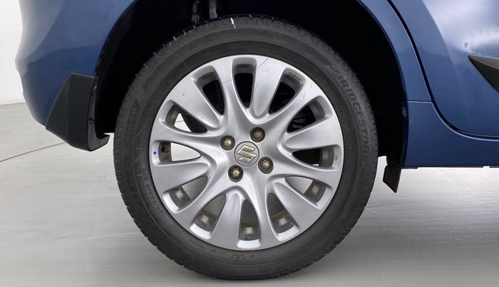 2017 Maruti Baleno ZETA 1.2 K12, Petrol, Manual, 76,008 km, Right Rear Wheel