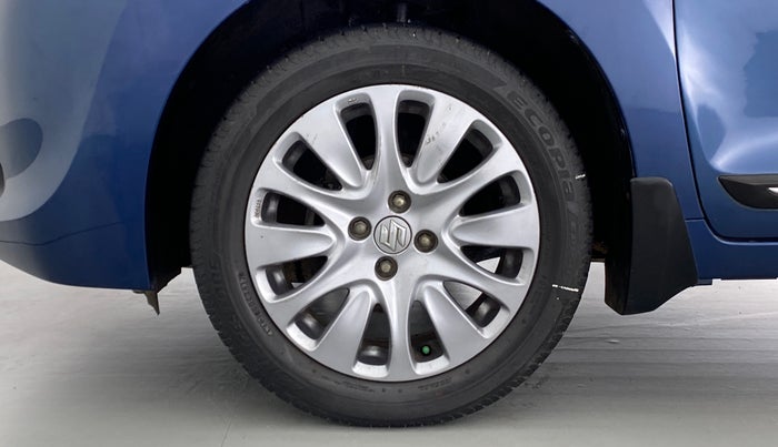 2017 Maruti Baleno ZETA 1.2 K12, Petrol, Manual, 76,008 km, Left Front Wheel