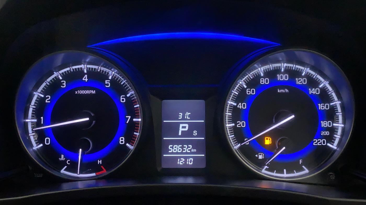 2016 Maruti Baleno DELTA CVT PETROL 1.2, Petrol, Automatic, 58,631 km, Odometer Image