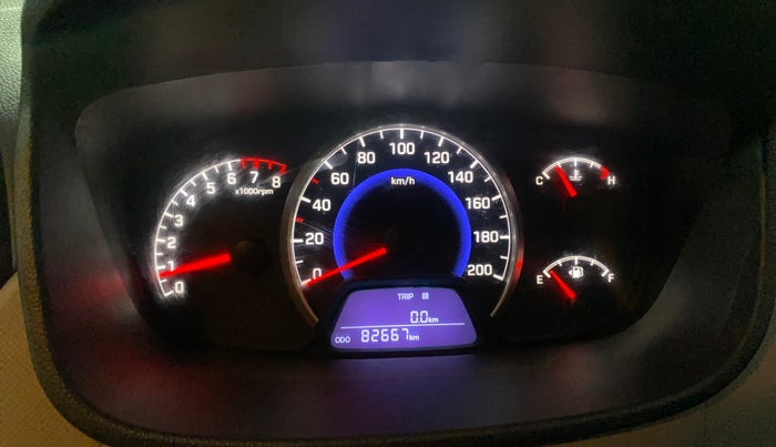 2017 Hyundai Grand i10 MAGNA 1.2 KAPPA VTVT, Petrol, Manual, 82,647 km, Odometer Image