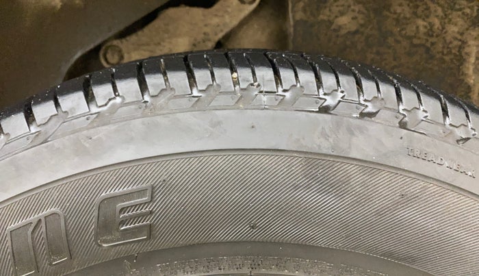 2019 Tata Harrier XZ 2.0L, Diesel, Manual, 69,490 km, Left Rear Tyre Tread