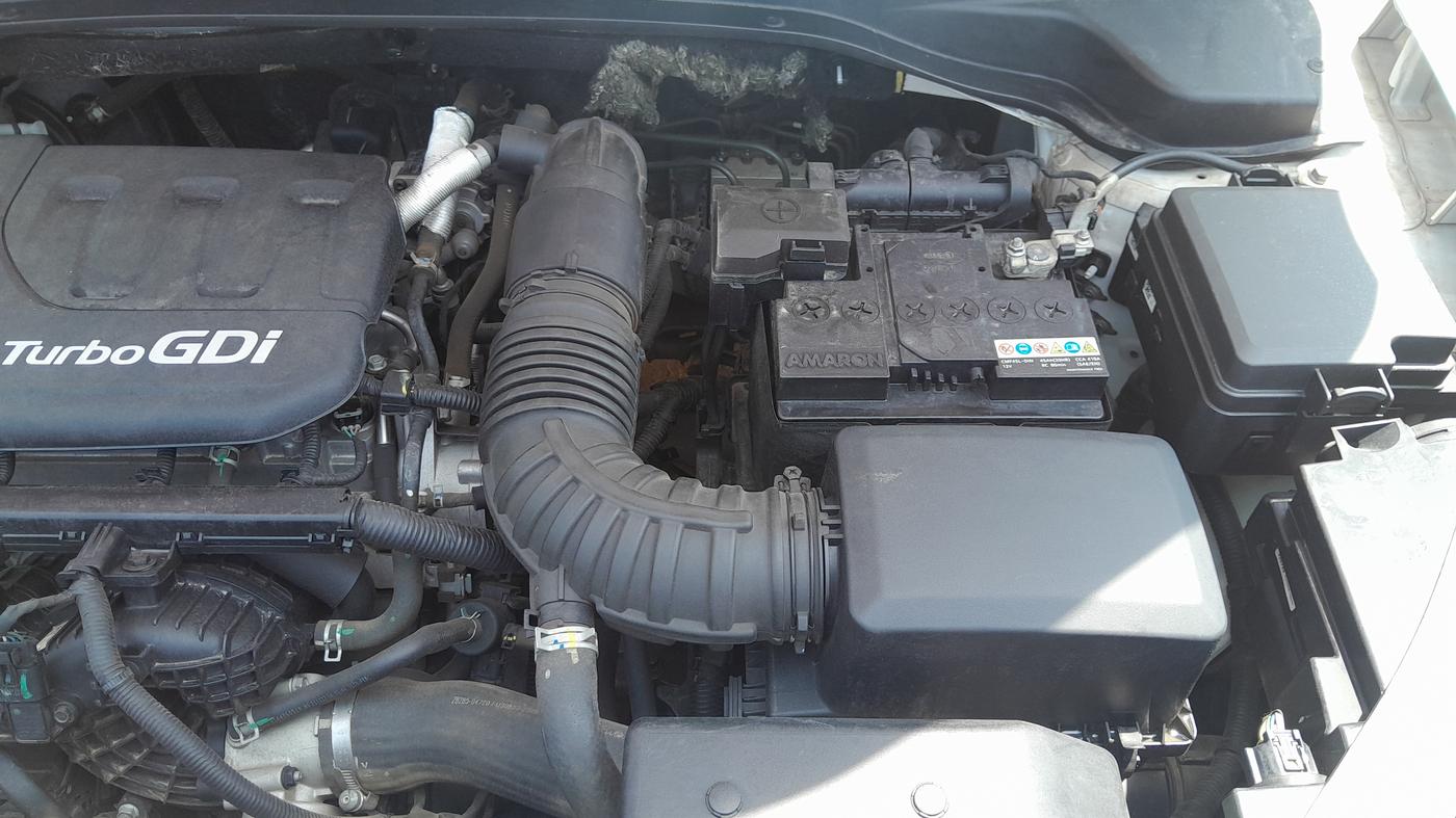 2022 KIA SONET GTX PLUS 1.0 IMT, Petrol, Manual, 49,943 km, Engine View - Left