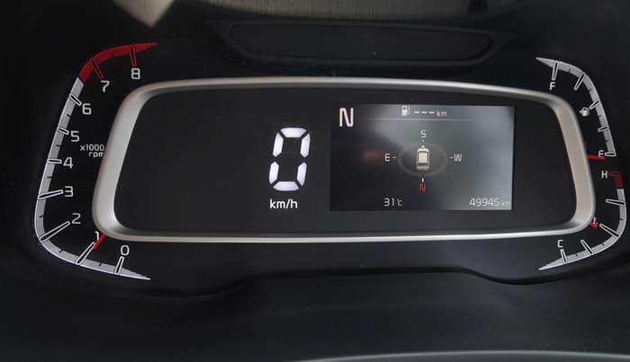 2022 KIA SONET GTX PLUS 1.0 IMT, Petrol, Manual, 49,943 km, Odometer Image