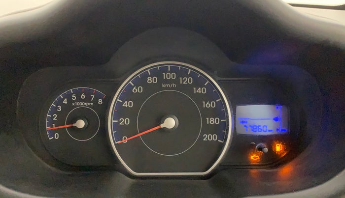2013 Hyundai i10 MAGNA 1.1, CNG, Manual, 77,830 km, Odometer Image