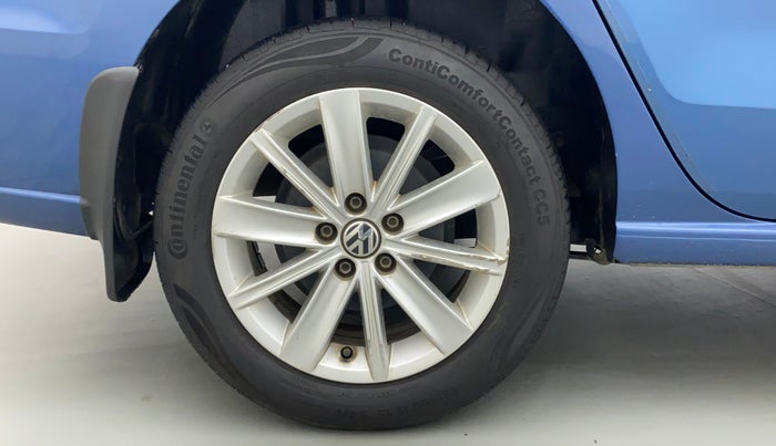 2017 Volkswagen Vento HIGHLINE DIESEL 1.5, Diesel, Manual, 66,213 km, Right Rear Wheel