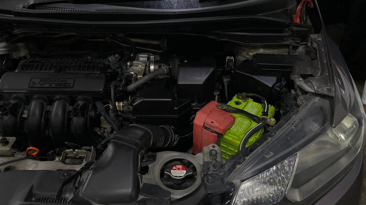 2015 Honda Jazz 1.2L I-VTEC SV, Petrol, Manual, 88,983 km, Engine View - Left