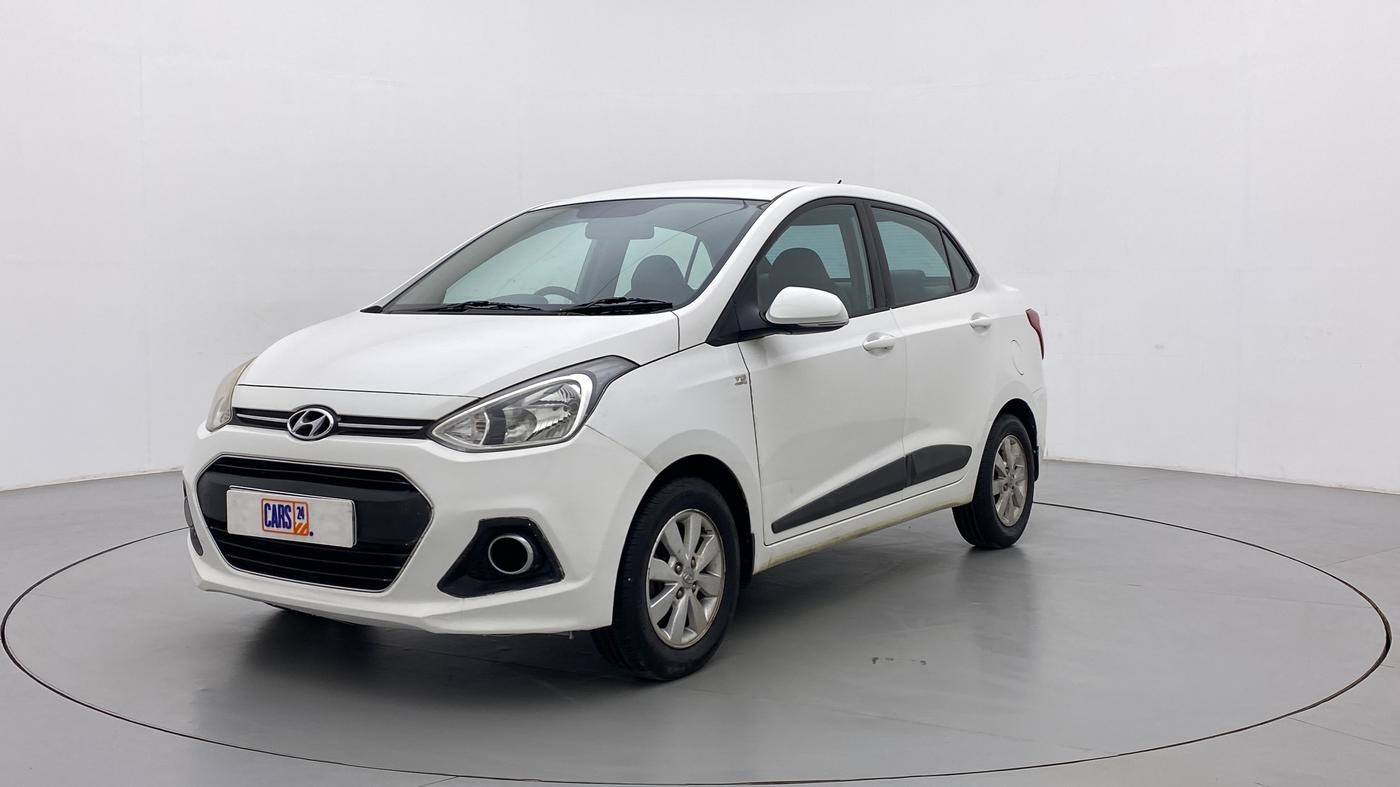 2014 Hyundai Xcent S 1.2, Petrol, Manual, 80,231 km, Left Front Diagonal