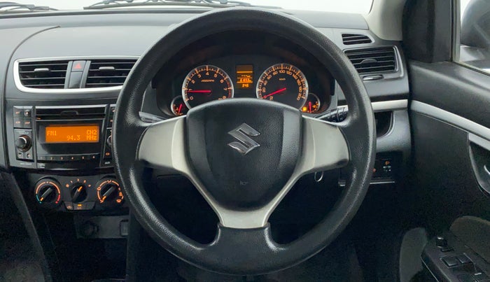 2015 Maruti Swift VXI, Petrol, Manual, 61,653 km, Steering Wheel Close Up